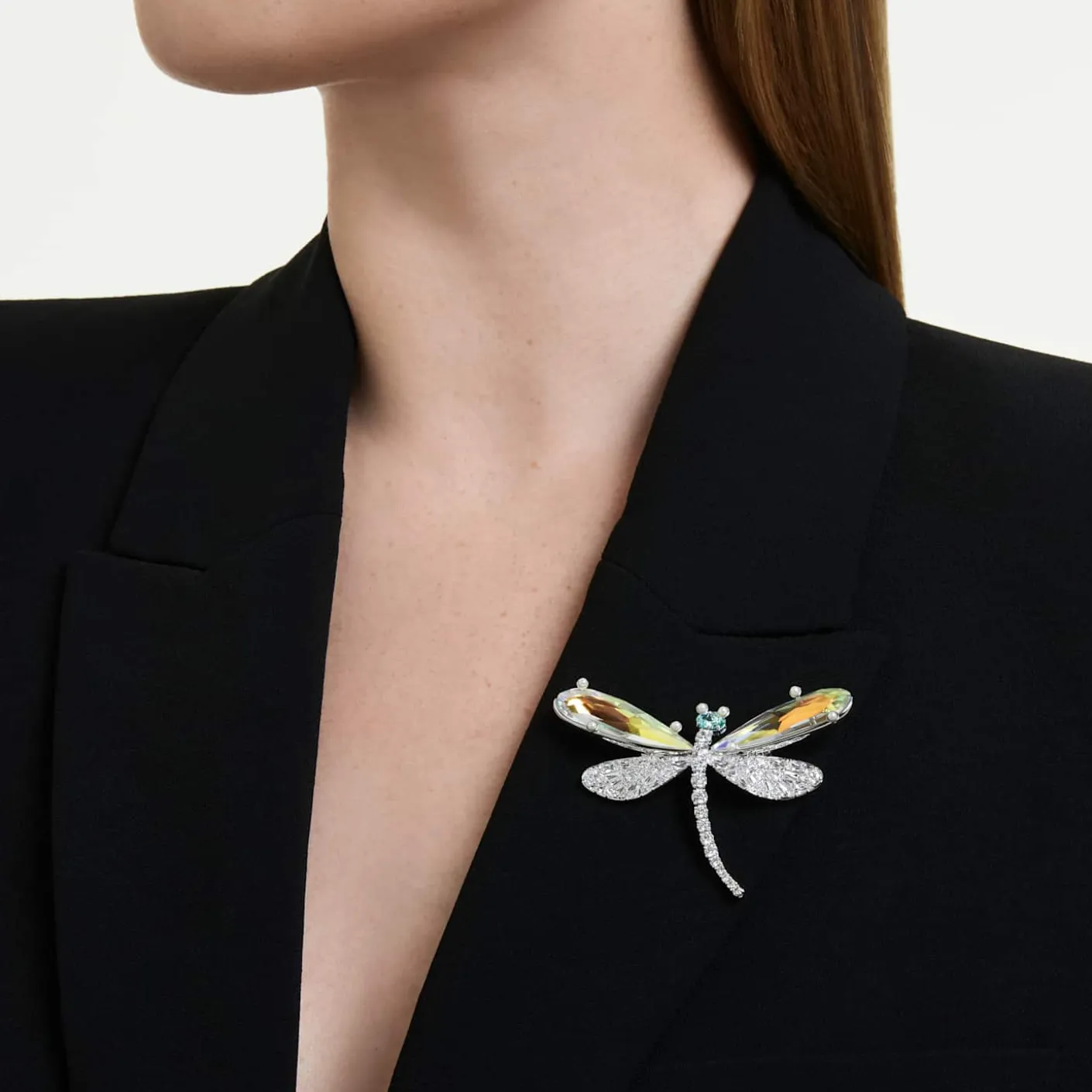 Ariana Grande x Swarovski brooch and hair accessory