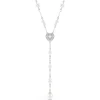 Ariana Grande x Swarovski Y necklace