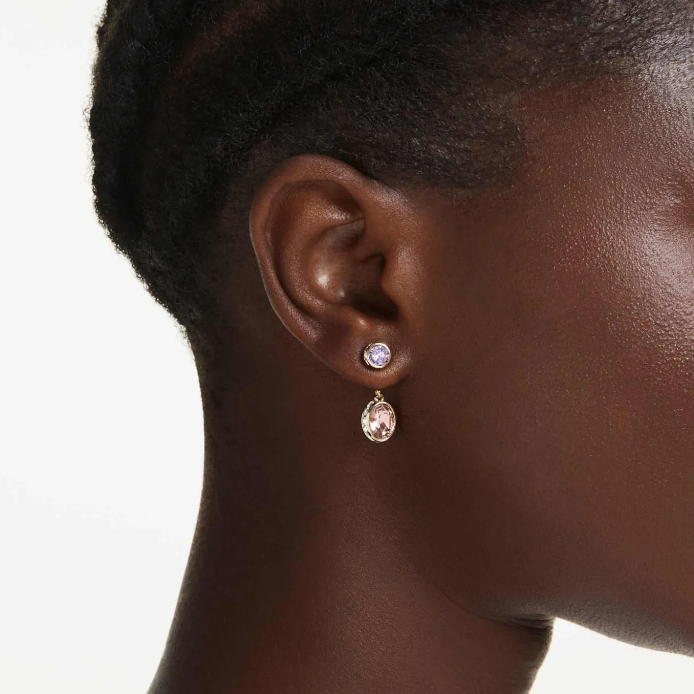 Chroma drop earrings