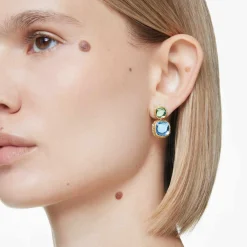 Chroma drop earrings