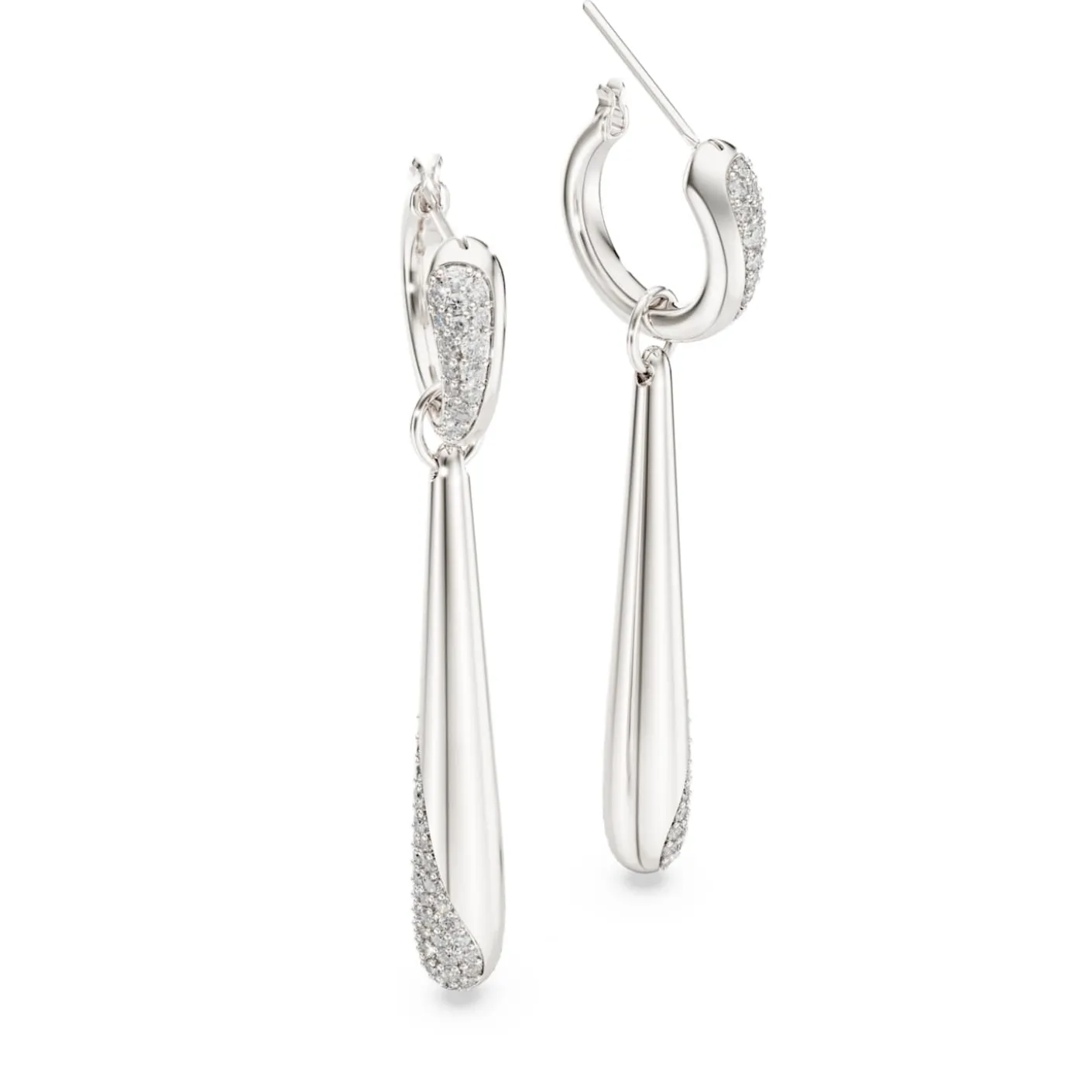 Classica drop and hoop earrings