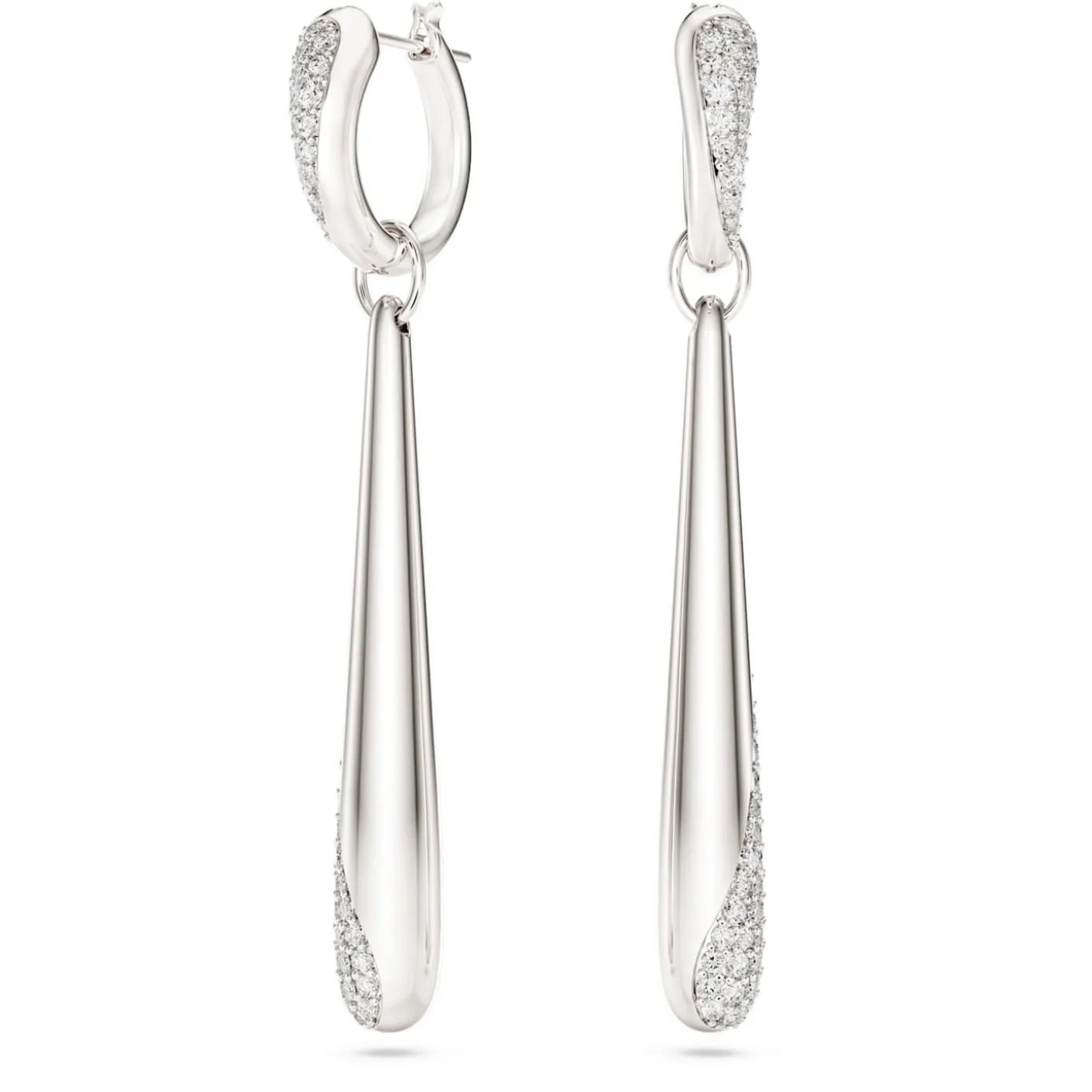 Classica drop and hoop earrings