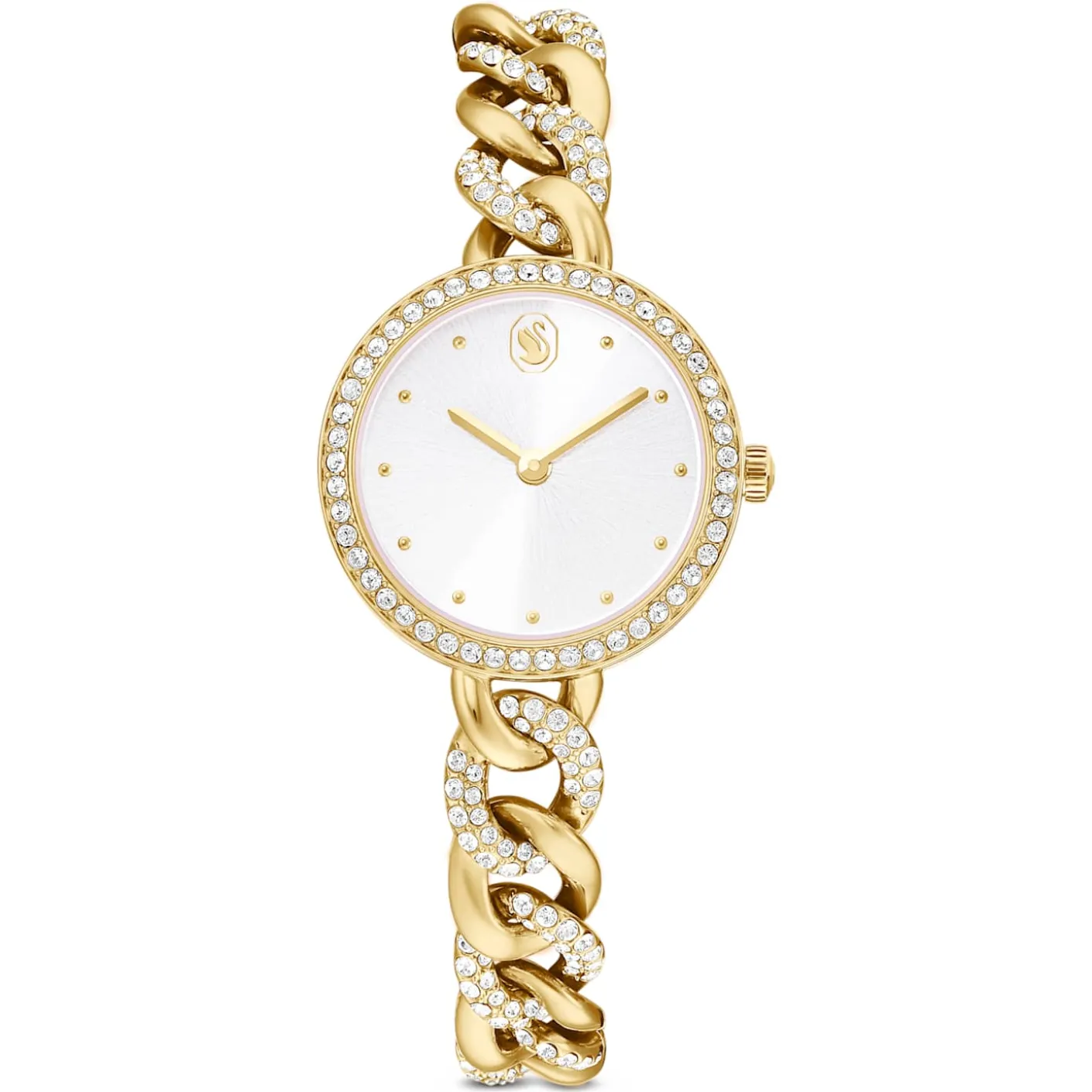 Cocktail round watch