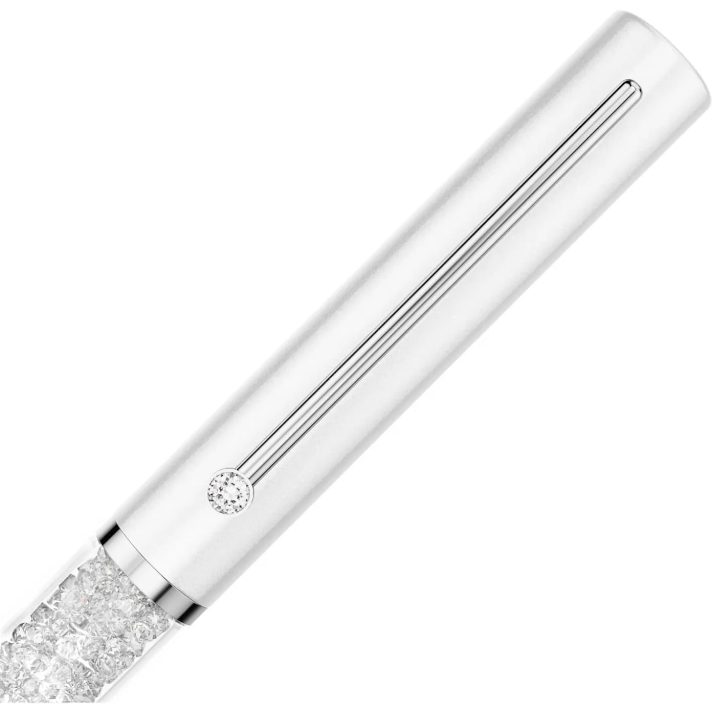 Crystalline ballpoint pen