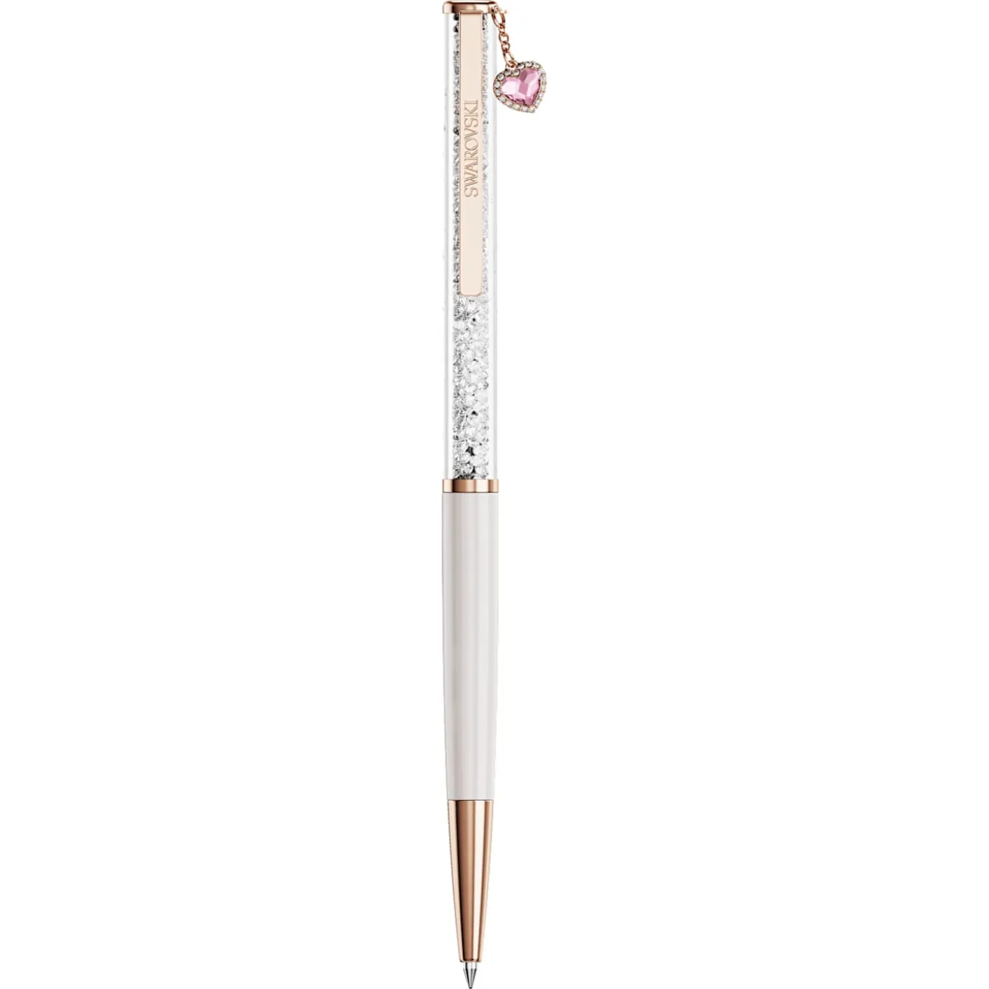 Crystalline ballpoint pen