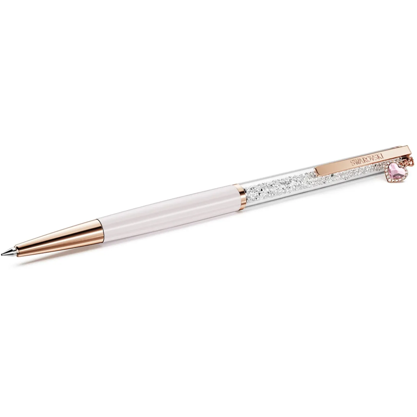 Crystalline ballpoint pen