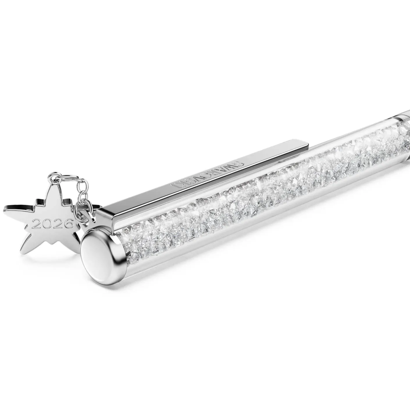 Crystalline ballpoint pen