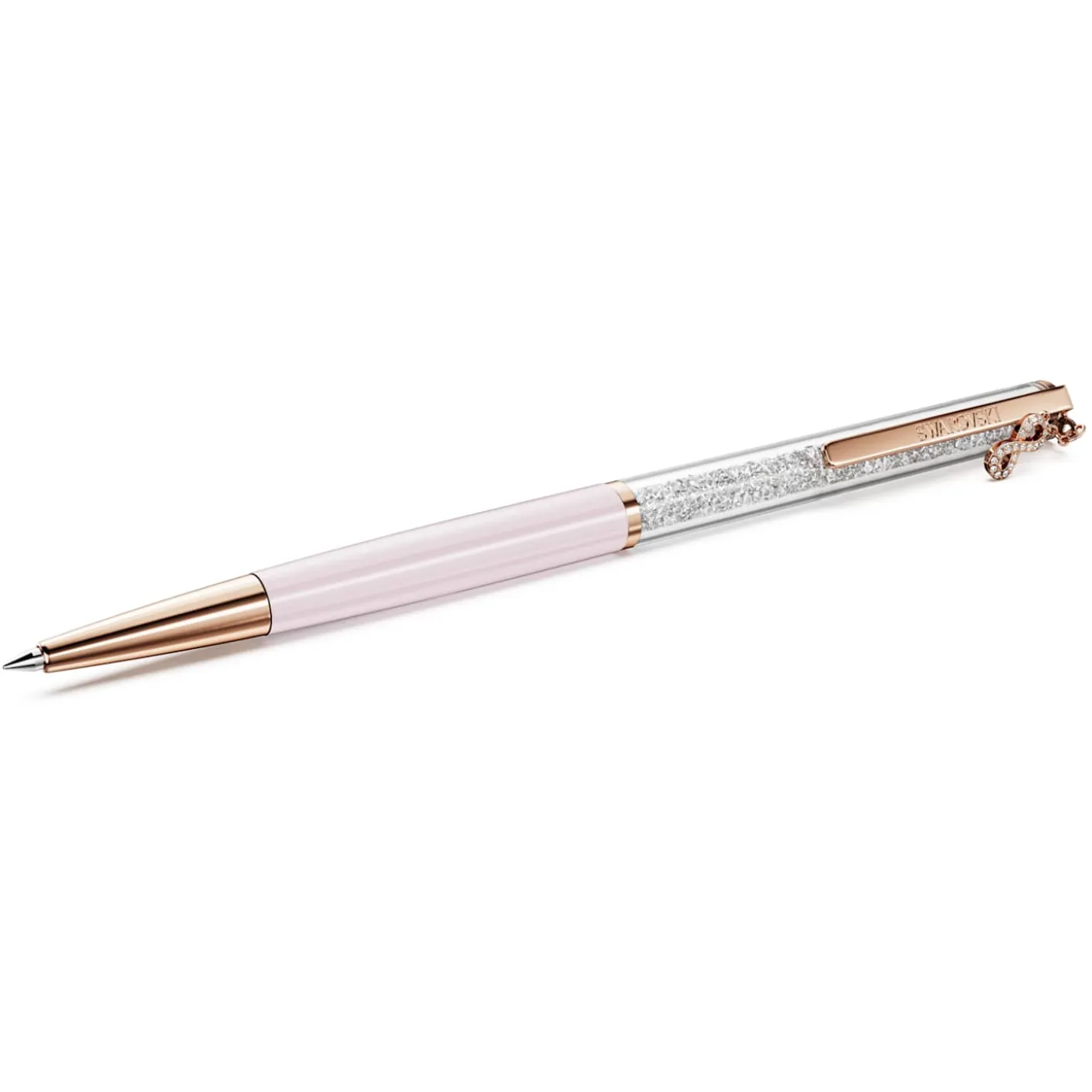 Crystalline ballpoint pen