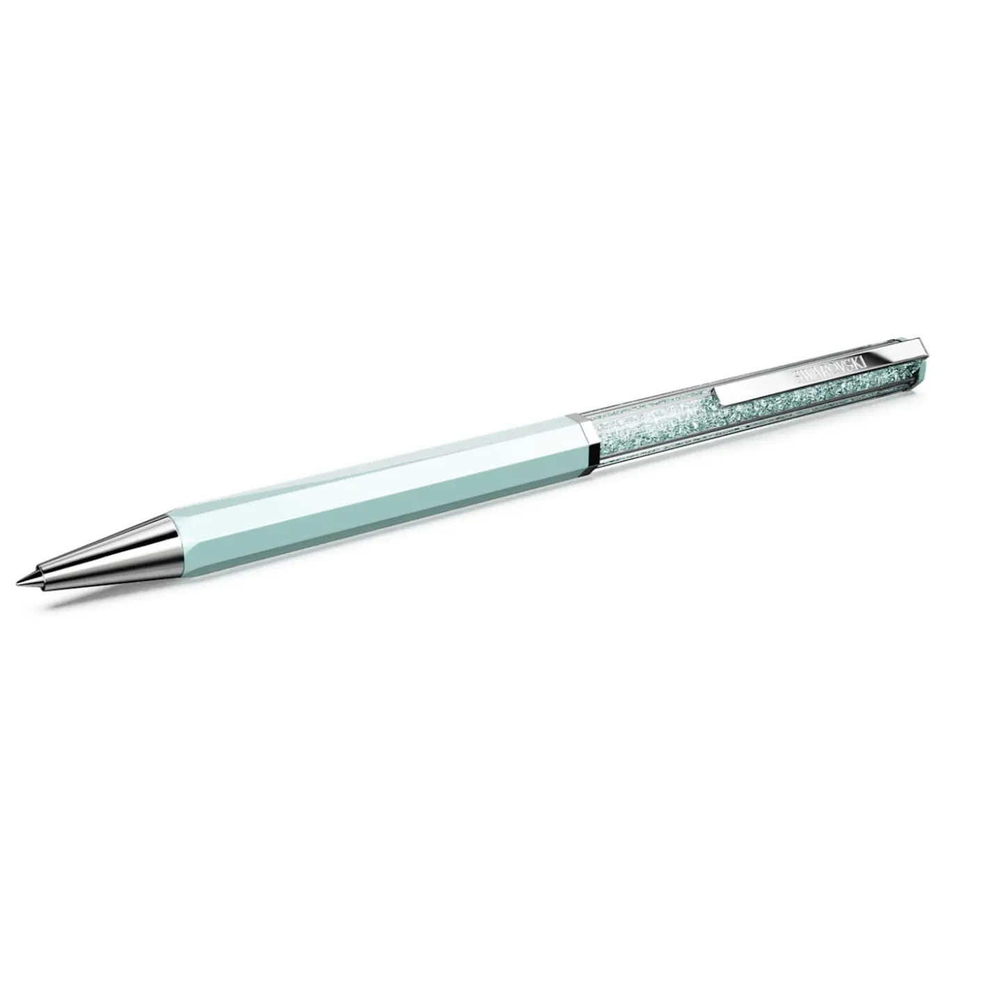Crystalline ballpoint pen