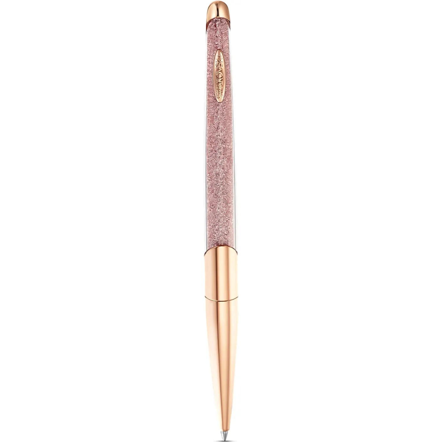 Crystalline ballpoint pen