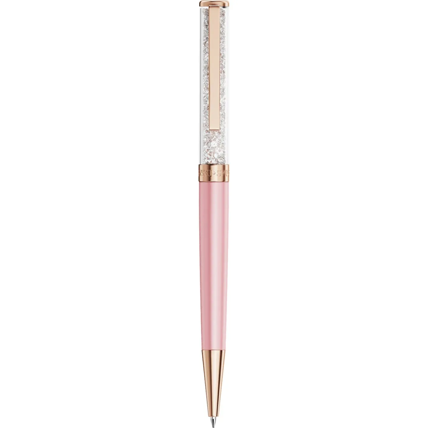 Crystalline ballpoint pen