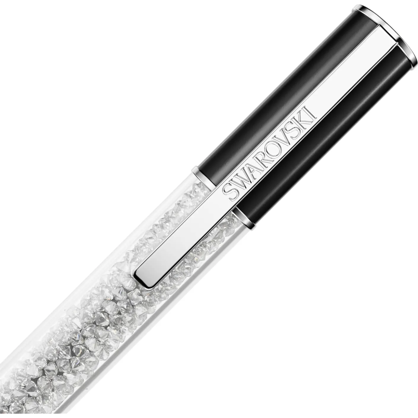 Crystalline ballpoint pen