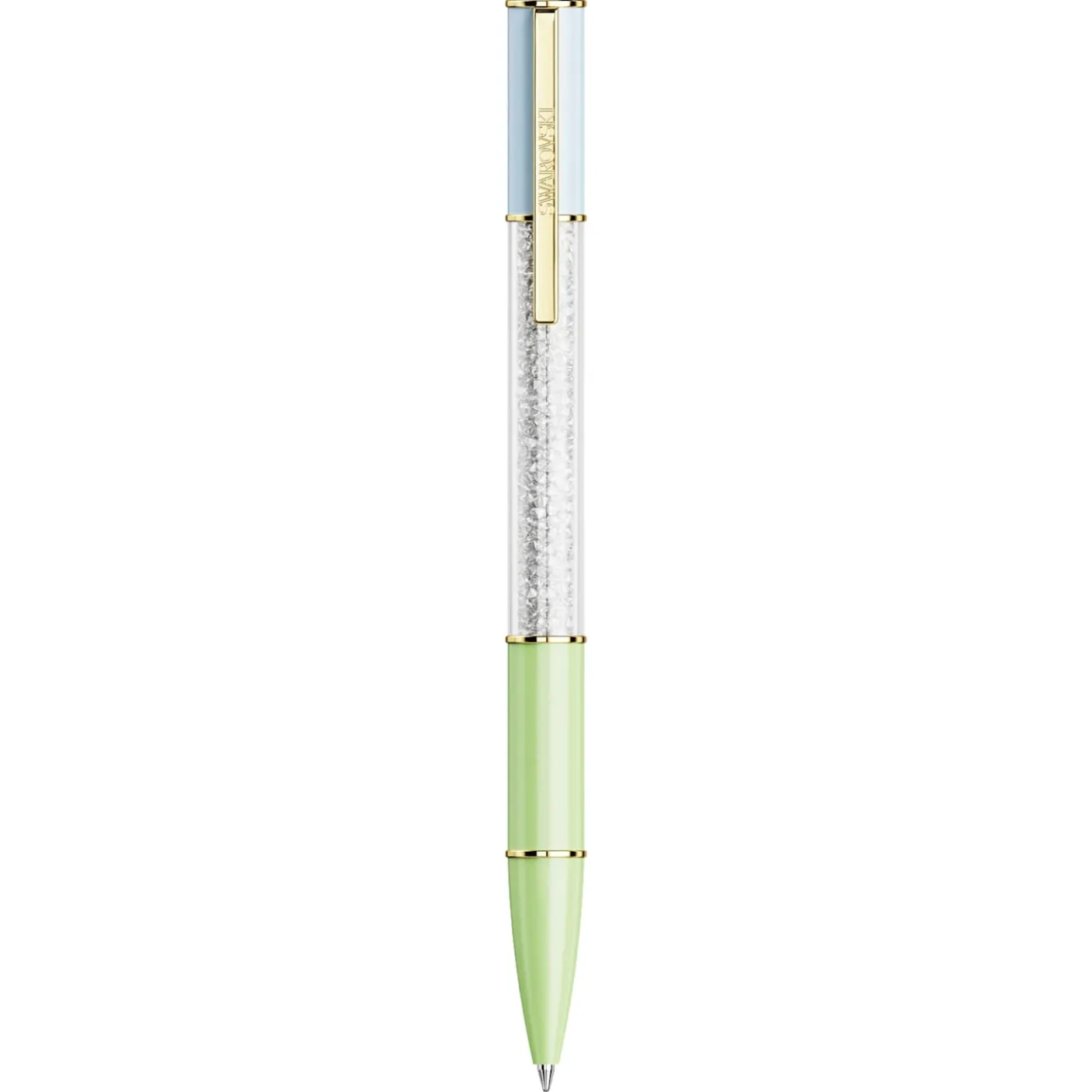 Crystalline ballpoint pen