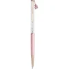 Crystalline ballpoint pen