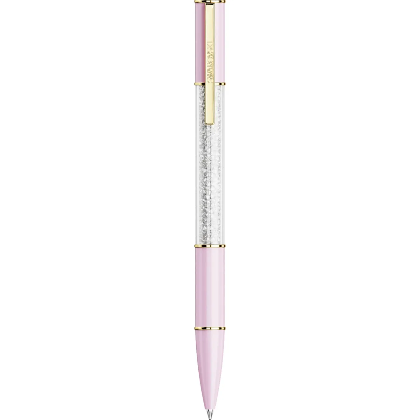 Crystalline ballpoint pen