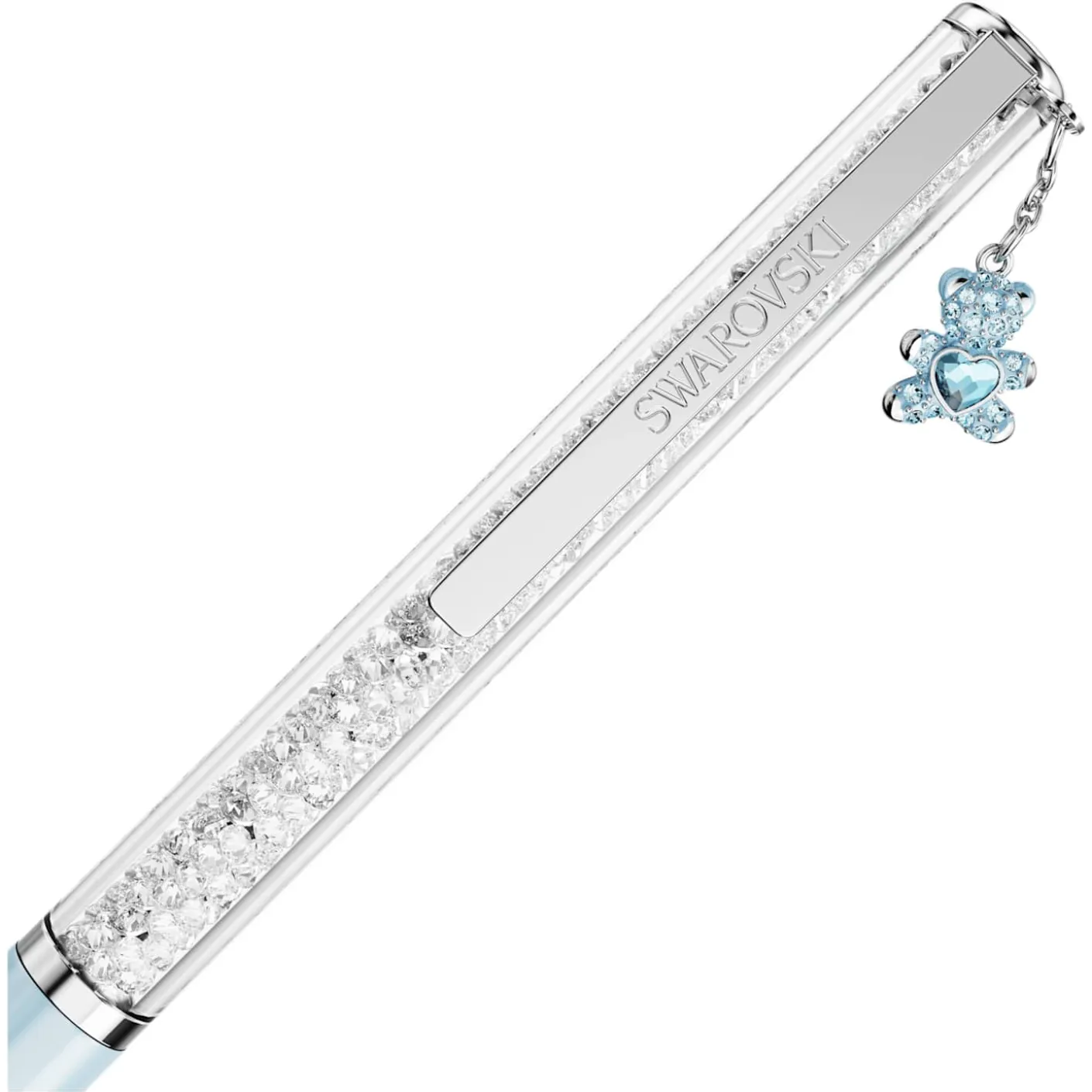 Crystalline ballpoint pen