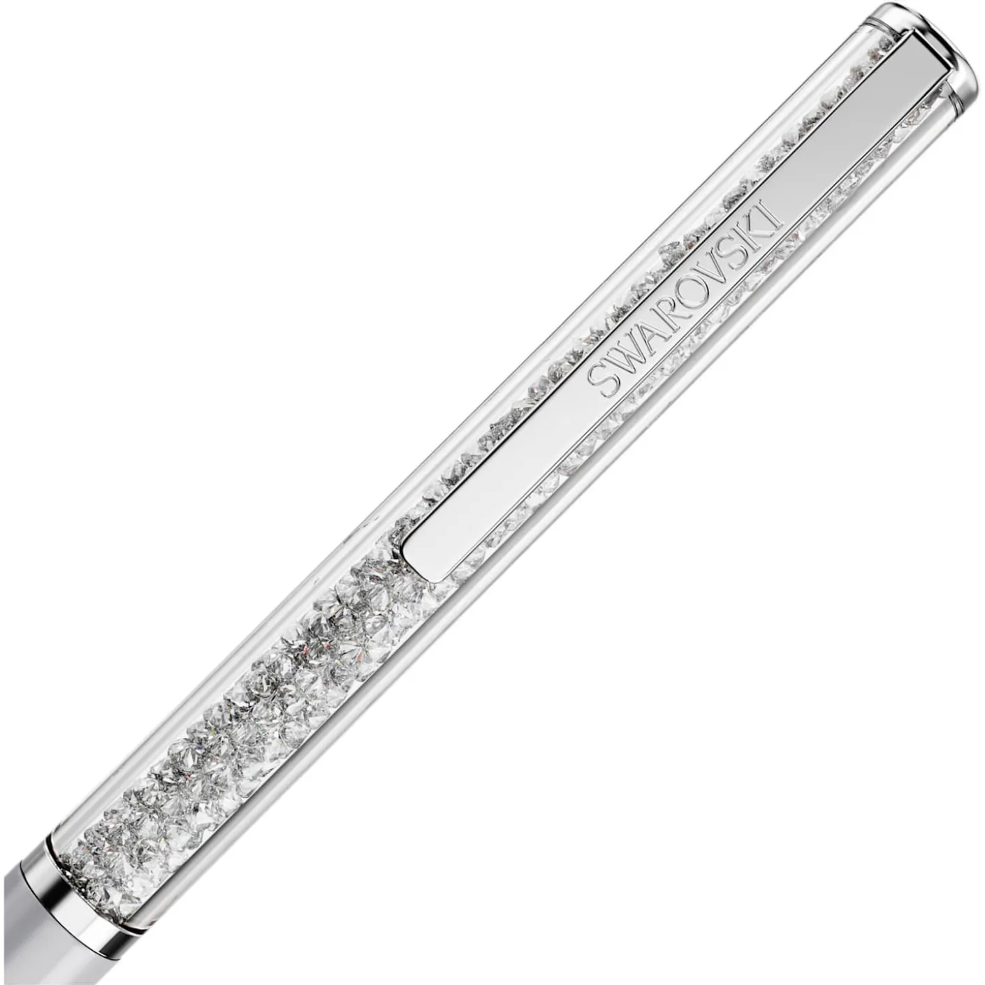 Crystalline ballpoint pen