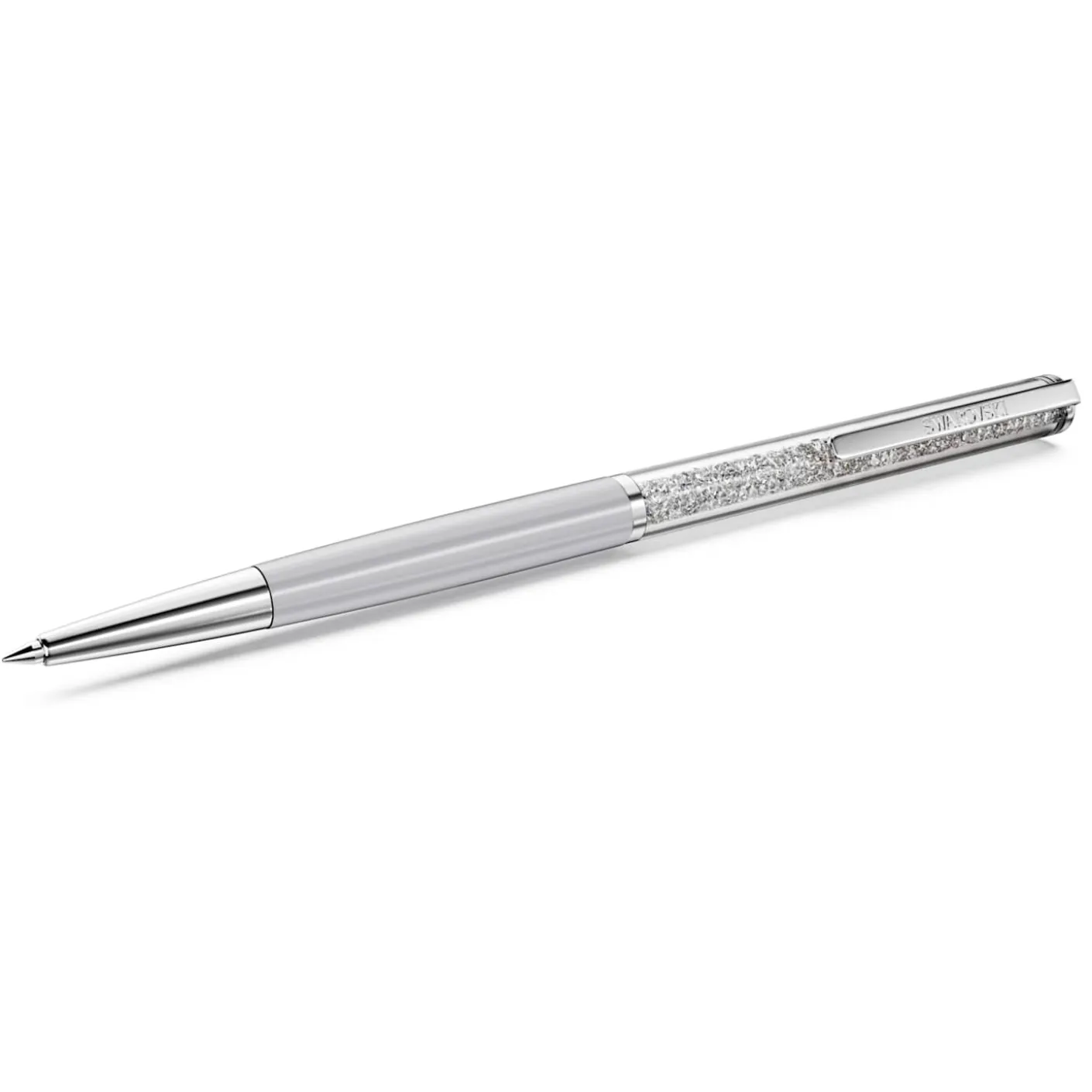 Crystalline ballpoint pen