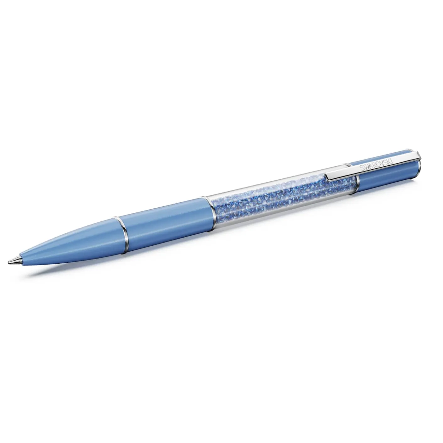 Crystalline ballpoint pen