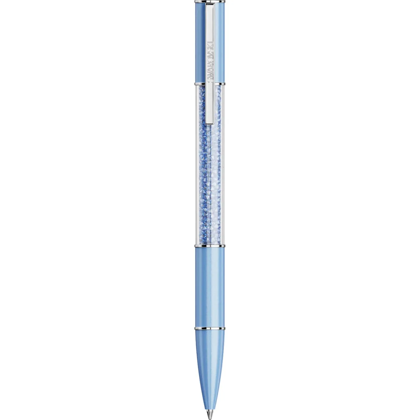 Crystalline ballpoint pen