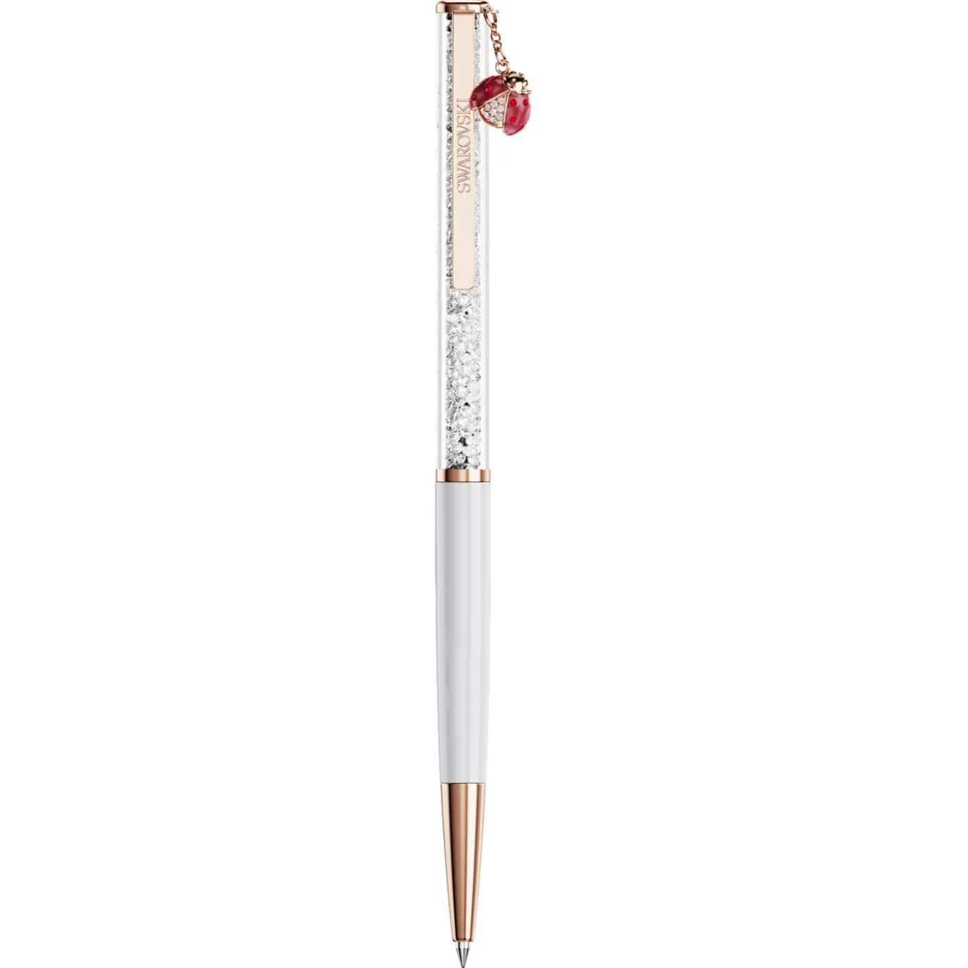 Crystalline ballpoint pen