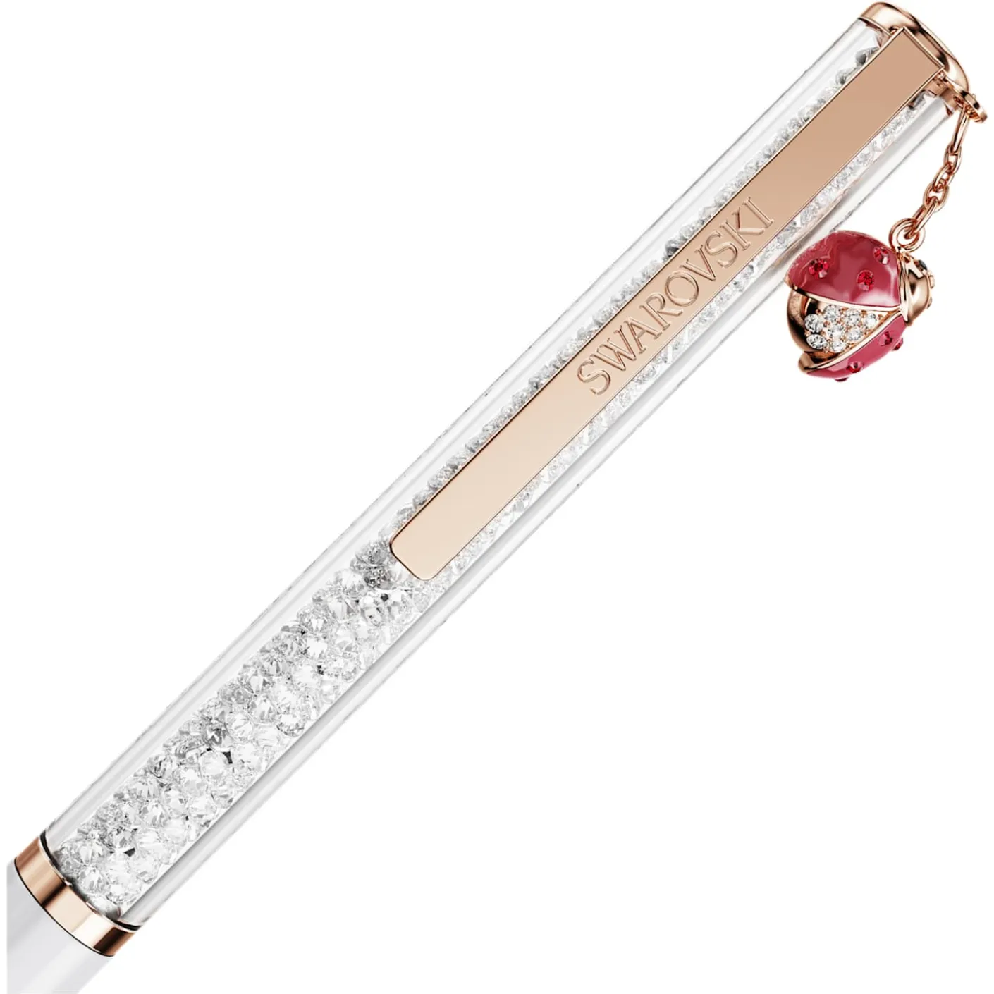 Crystalline ballpoint pen