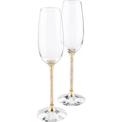 Crystalline Toasting Flutes
