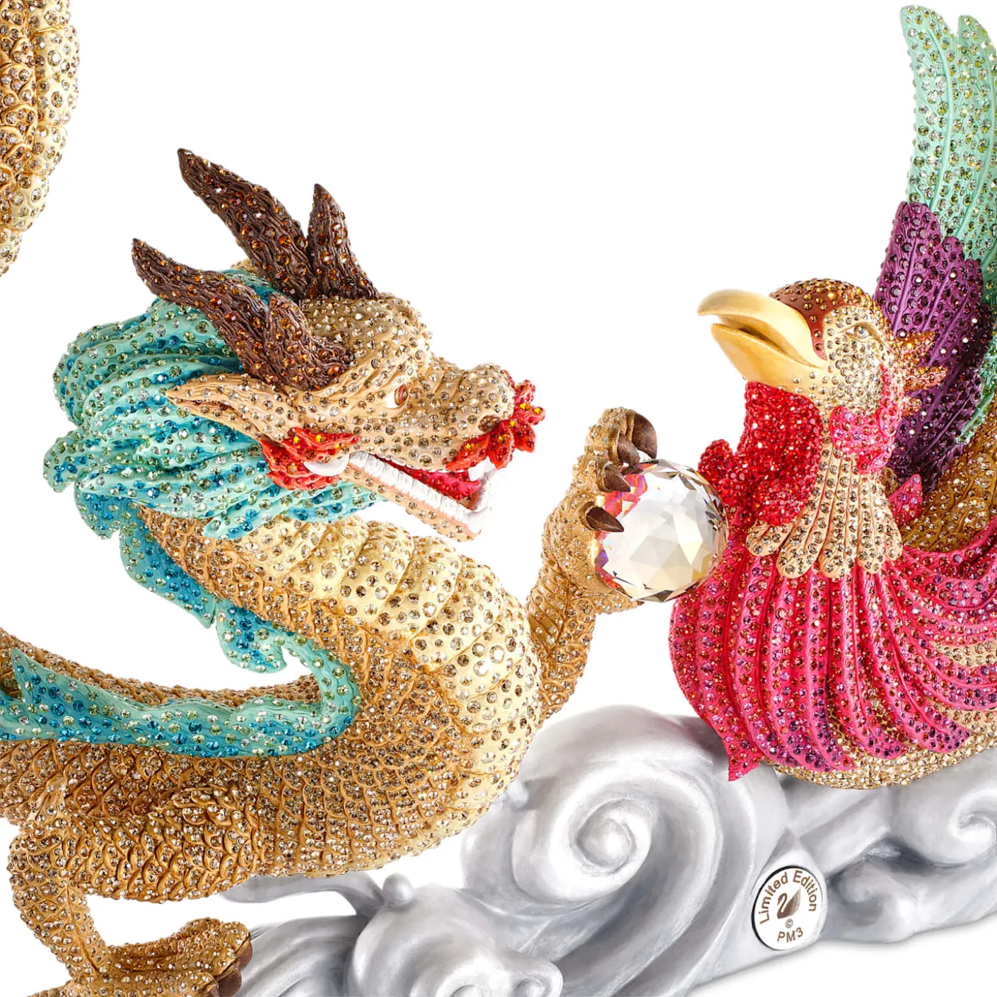 Crystal Myriad Dragon and Phoenix