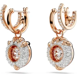 Dragon & Phoenix drop earrings