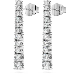 Eternity drop earrings