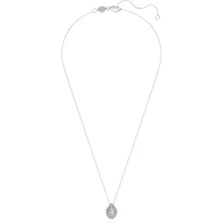 Eternity halo solitaire pendant