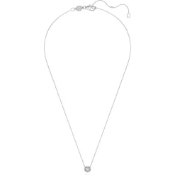 Eternity halo solitaire pendant