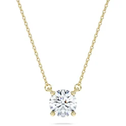 Eternity solitaire pendant