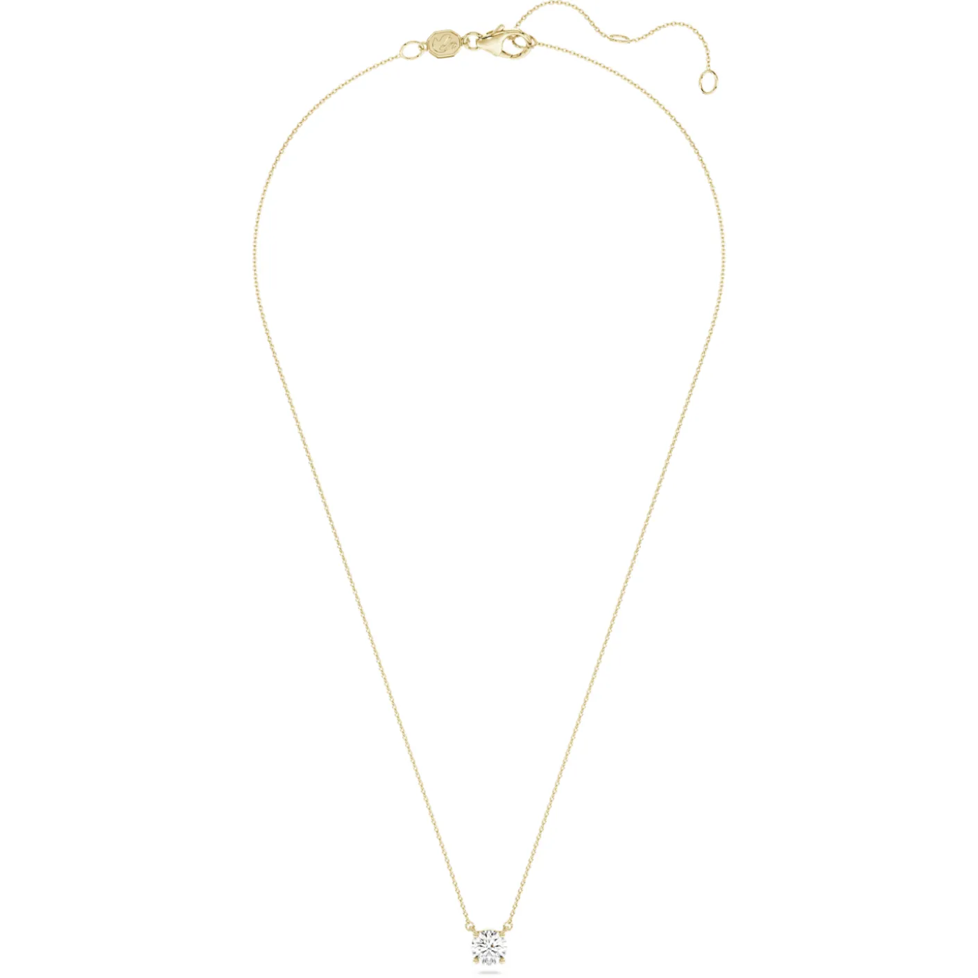 Eternity solitaire pendant
