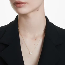 Eternity solitaire pendant