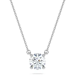 Eternity solitaire pendant