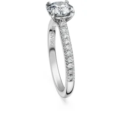 Eternity solitaire ring