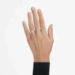 Eternity solitaire ring