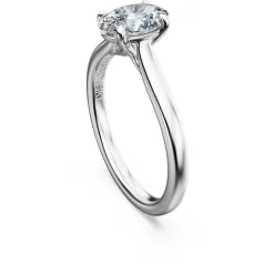 Eternity solitaire ring