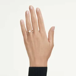 Eternity solitaire ring