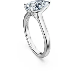 Eternity solitaire ring