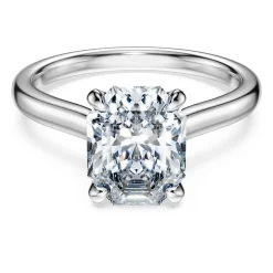 Eternity solitaire ring