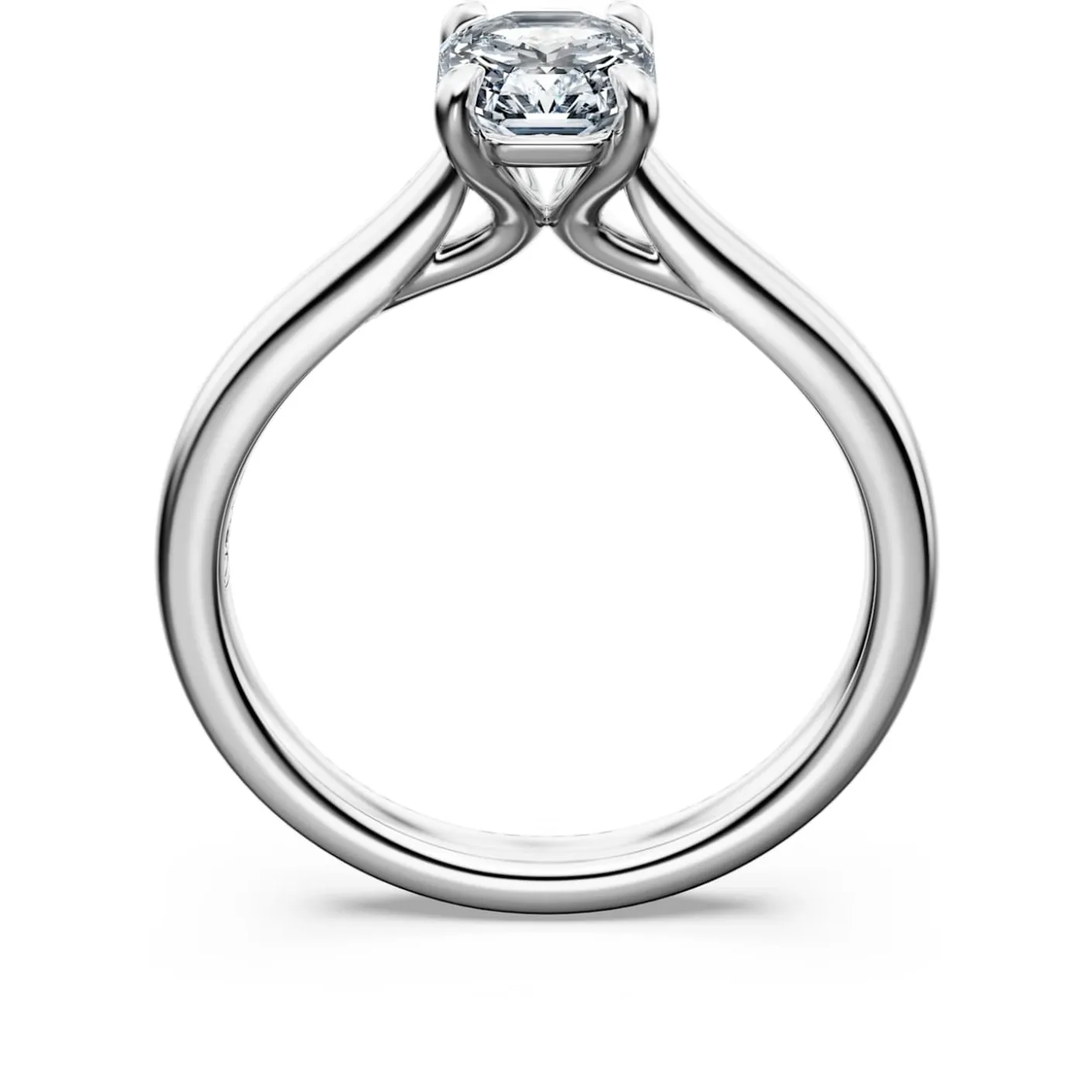 Eternity solitaire ring
