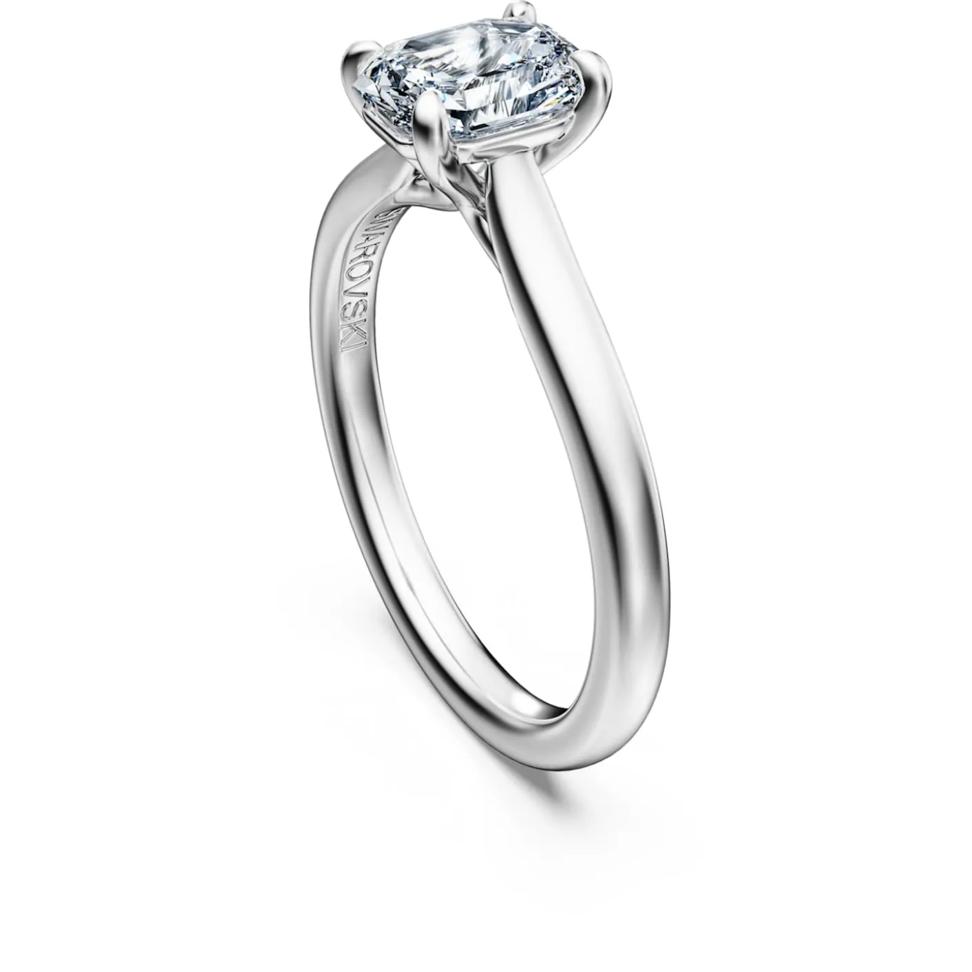 Eternity solitaire ring