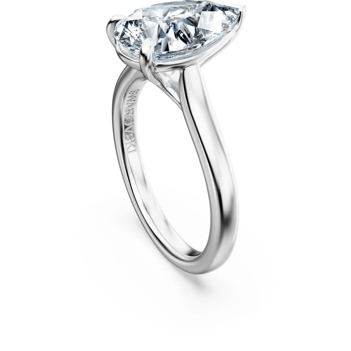 Eternity solitaire ring