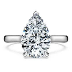 Eternity solitaire ring