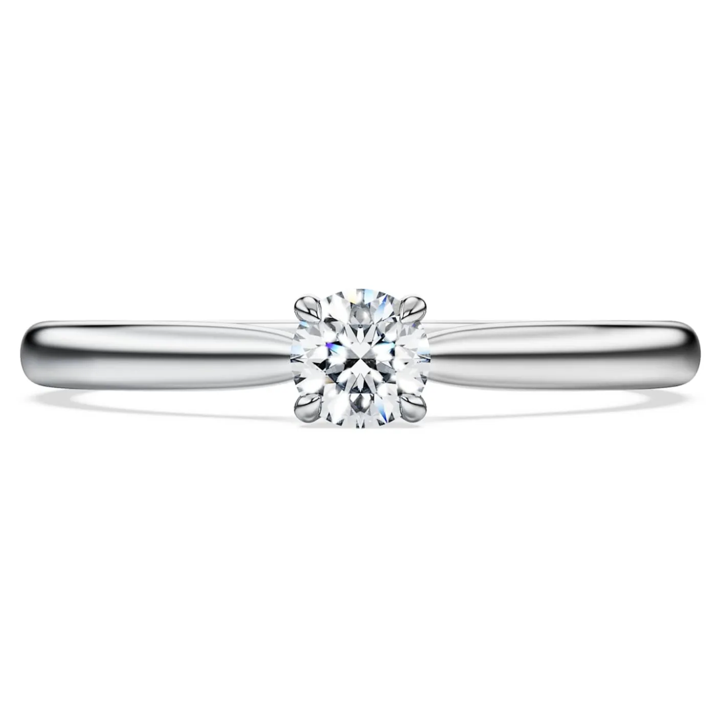 Eternity solitaire ring