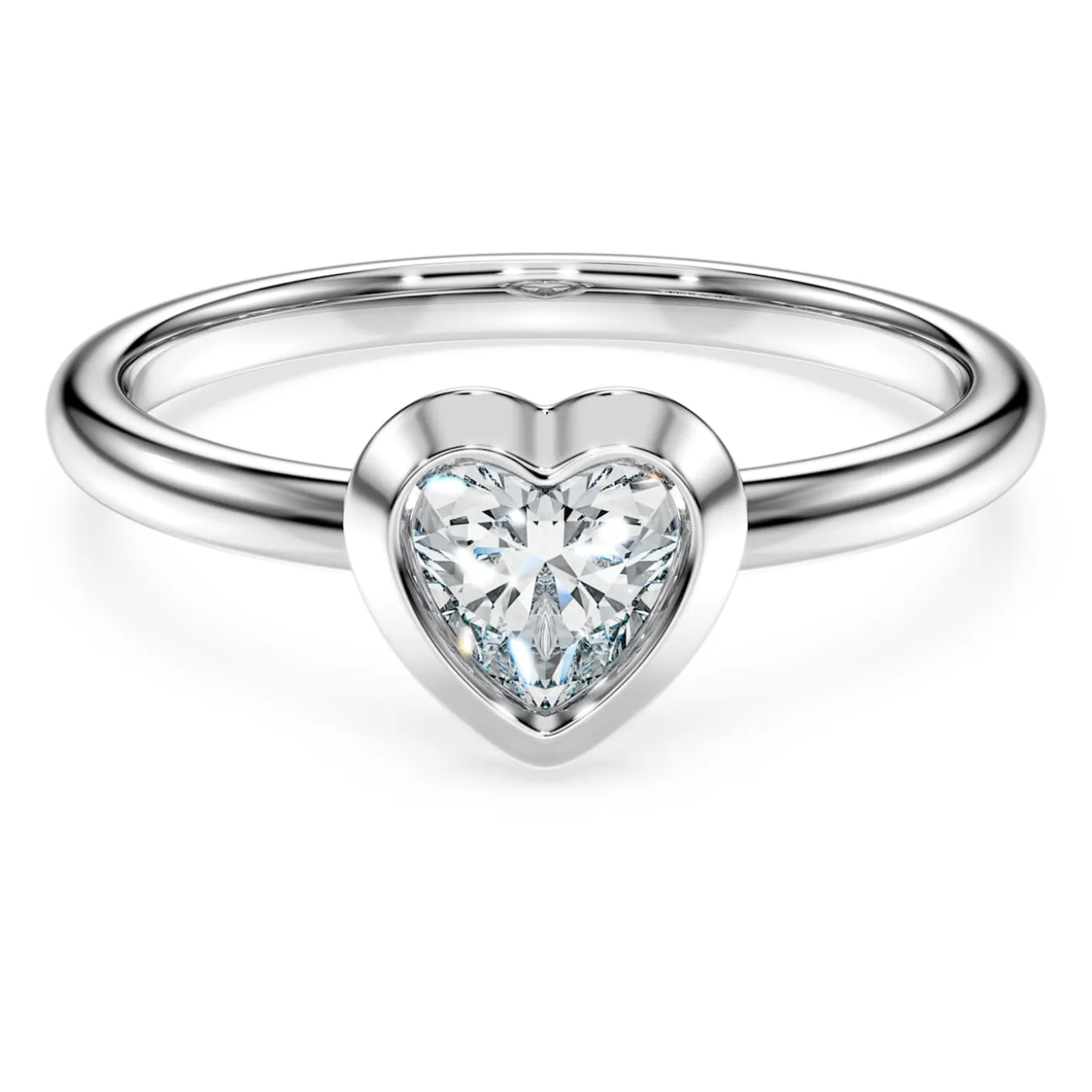 Eternity solitaire ring