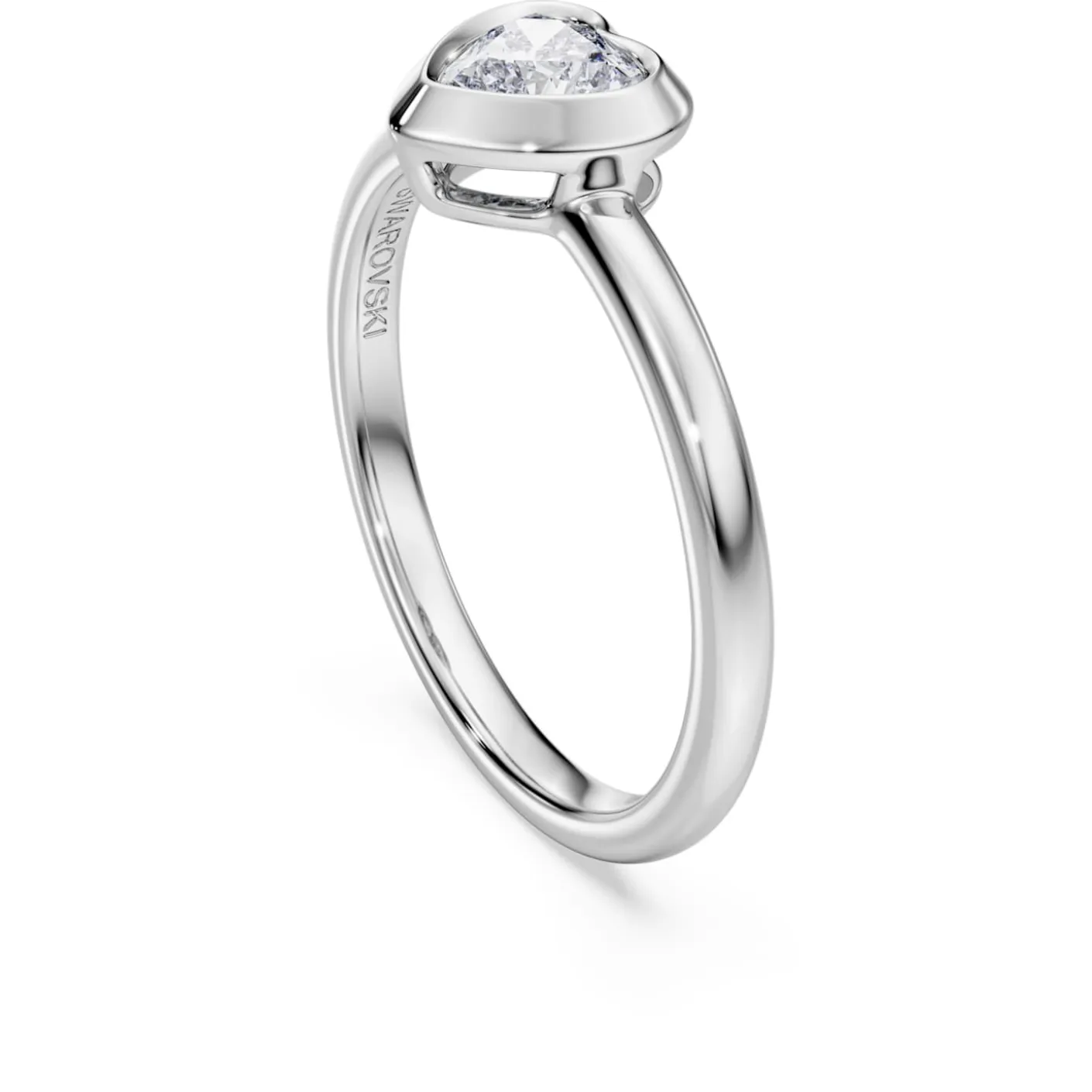 Eternity solitaire ring