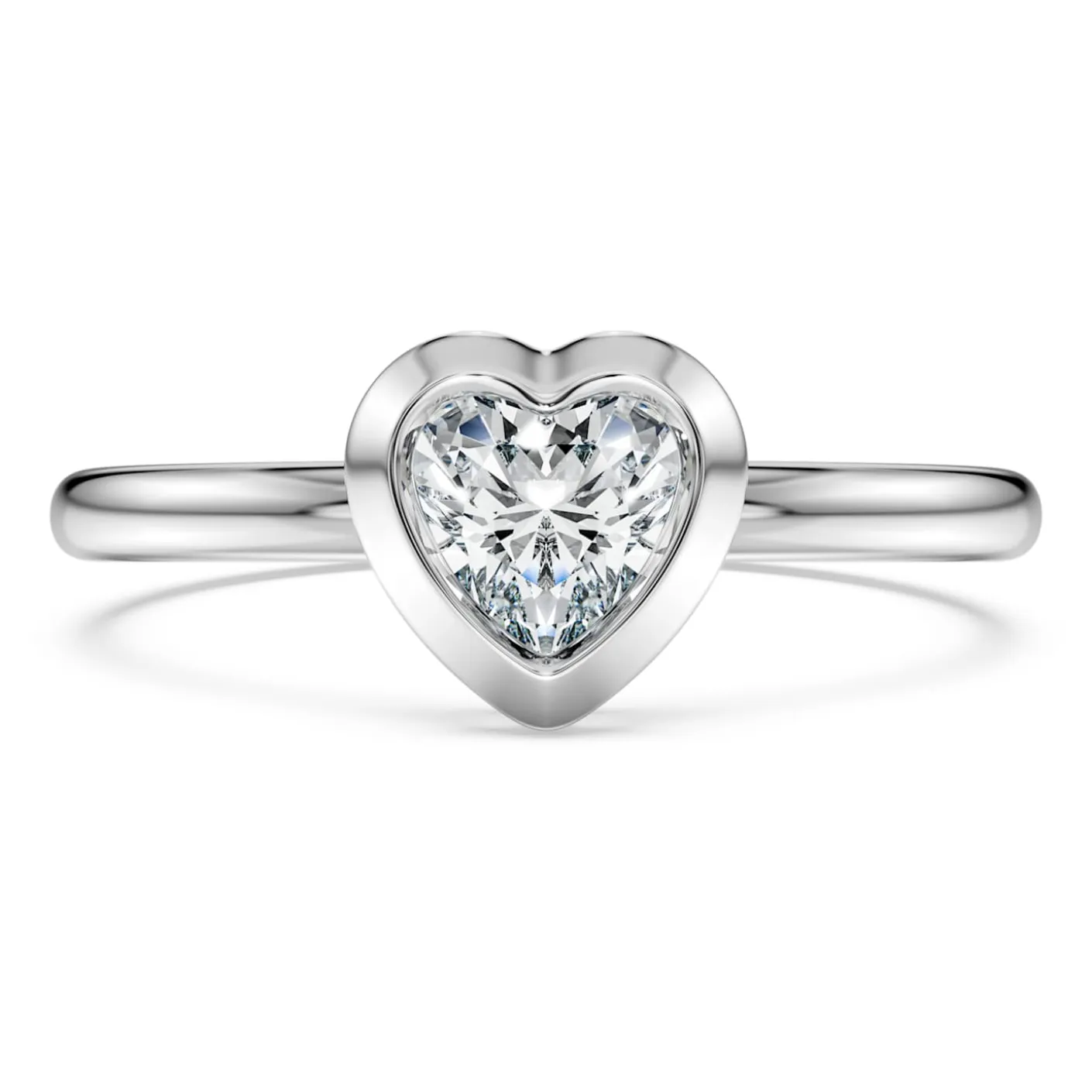 Eternity solitaire ring